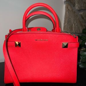 Michael Kors bag. Worn once and kept stored. Like new